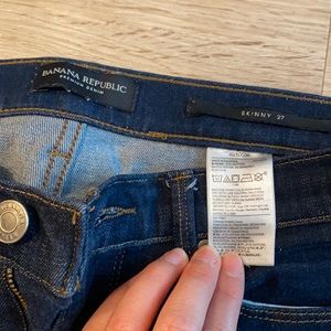 Size 27 banana republic jeans